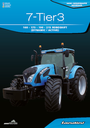 Tractoare 4WD Landini 7-160 Roboshift