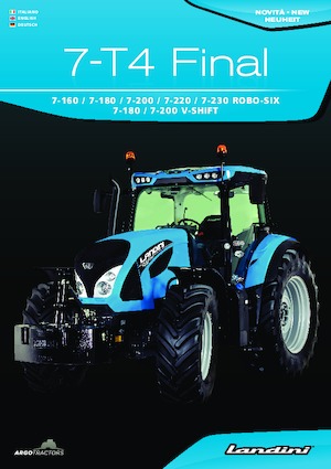 Tractoare 4WD Landini 7-180 Robo-Six