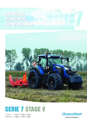 Tractoare 4WD Landini 7-240 V-Shift 