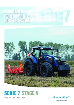Tractoare 4WD Landini 7-240 V-Shift 