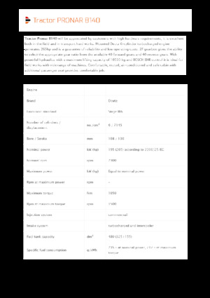 Tractoare 4WD Pronar 8140