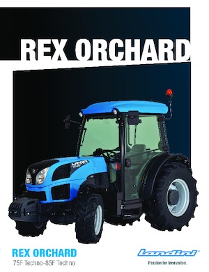 Tractoare 4WD Landini 75F Techno