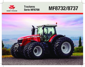 Tractoare 4WD Massey Ferguson 8732	