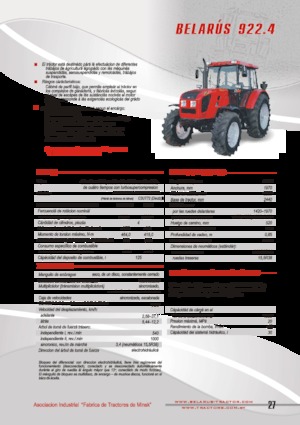Tractoare 4WD Belarus 922.4