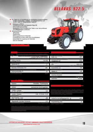 Tractoare 4WD Belarus 923.3