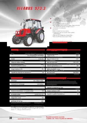 Tractoare 4WD Belarus 923.3
