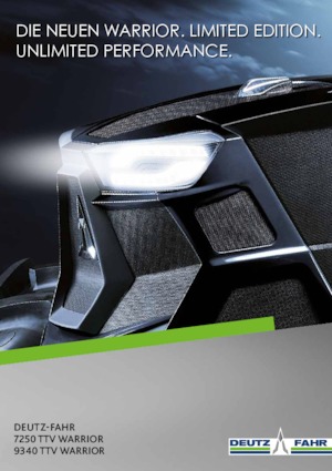 Tractoare 4WD DEUTZ-FAHR 9340 TTV Warrior