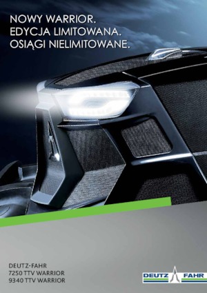 Tractoare 4WD DEUTZ-FAHR 9340 TTV Warrior