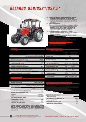 Tractoare 4WD Belarus 952.2
