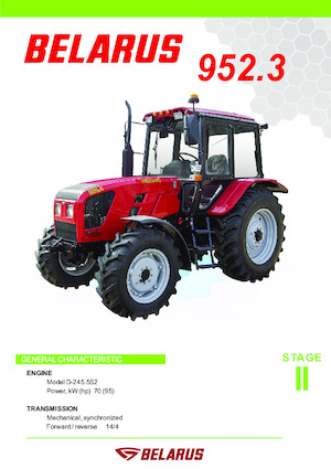 Tractoare 4WD Belarus 952.3