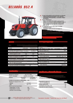 Tractoare 4WD Belarus 952.4