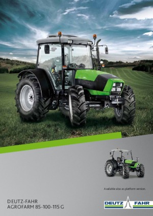 Tractoare 4WD DEUTZ-FAHR Agrofarm 100 G
