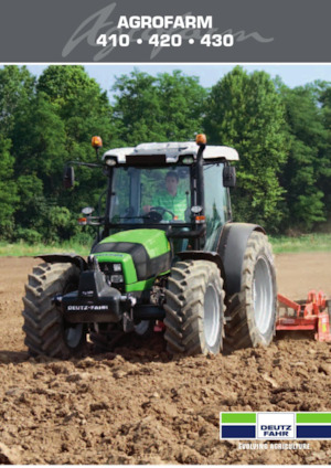 Tractoare 4WD DEUTZ-FAHR Agrofarm 420 TTV