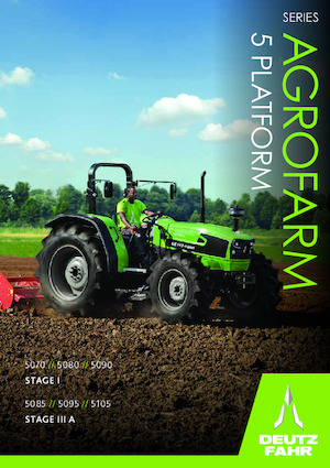 Tractoare 4WD DEUTZ-FAHR Agrofarm 5090