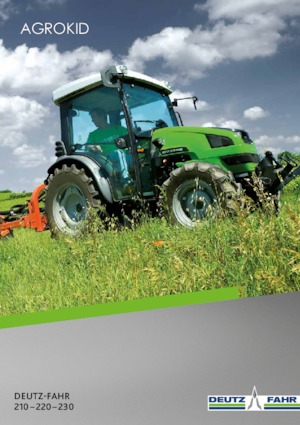 Tractoare 4WD DEUTZ-FAHR Agrokid 220 Basso