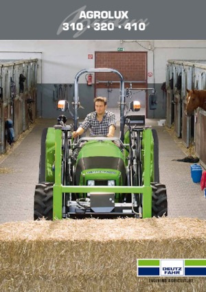 Tractoare 4WD DEUTZ-FAHR Agrolux 410