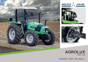 Tractoare 4WD DEUTZ-FAHR Agrolux 4.80