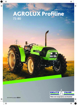 Tractoare 4WD DEUTZ-FAHR Agrolux 75 Profiline
