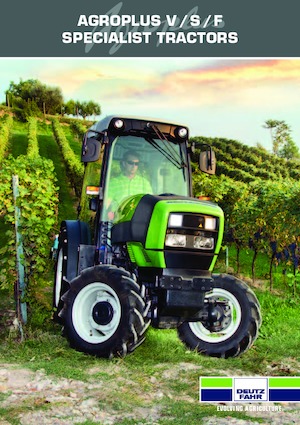 Tractoare 4WD DEUTZ-FAHR Agroplus F 410