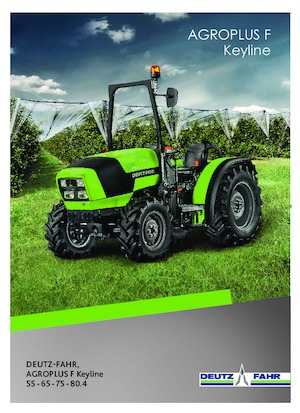 Tractoare 4WD DEUTZ-FAHR Agroplus F 80.4 Keyline
