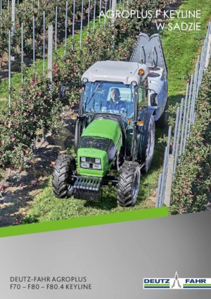 Tractoare 4WD DEUTZ-FAHR Agroplus F 70 Keyline 