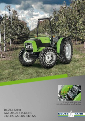 Tractoare 4WD DEUTZ-FAHR Agroplus F Ecoline 320