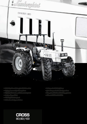 Tractoare 4WD Lamborghini Cross 75