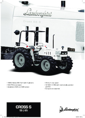 Tractoare 4WD Lamborghini Cross S 55