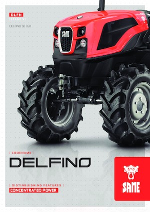 Tractoare 4WD SAME Delfino 60