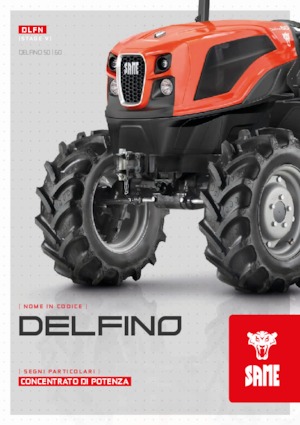 Tractoare 4WD SAME Delfino 60