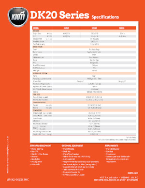 Tractoare 4WD Kioti DK5020