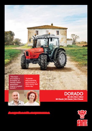 Tractoare 4WD SAME Dorado 80