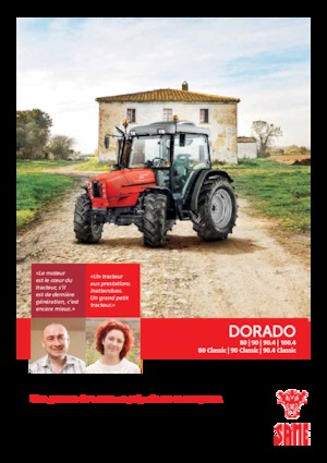 Tractoare 4WD SAME Dorado 80