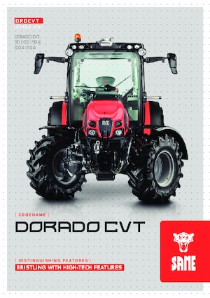 Tractoare 4WD SAME Dorado CVT 100.4 