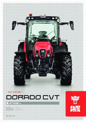 Tractoare 4WD SAME Dorado CVT 95 