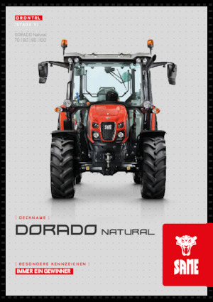 Tractoare 4WD SAME Dorado 100 Natural 