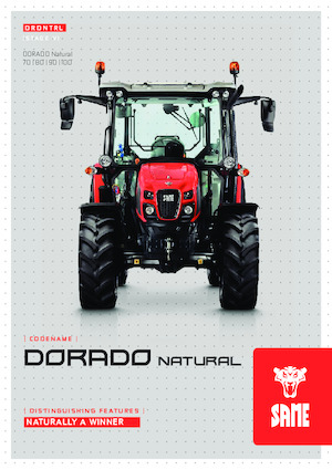 Tractoare 4WD SAME Dorado 100 Natural 