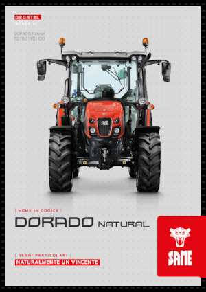 Tractoare 4WD SAME Dorado 100 Natural 