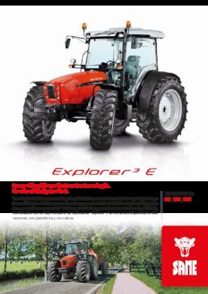 Tractoare 4WD SAME Explorer³ E 115