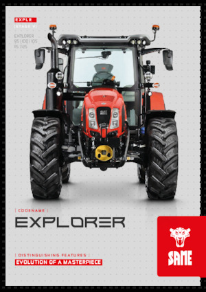 Tractoare 4WD SAME Explorer 125