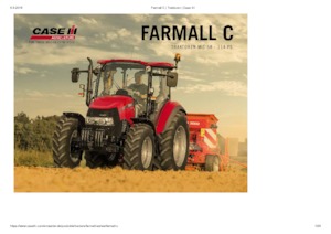 Tractoare 4WD Case IH Farmall 75 C Basis