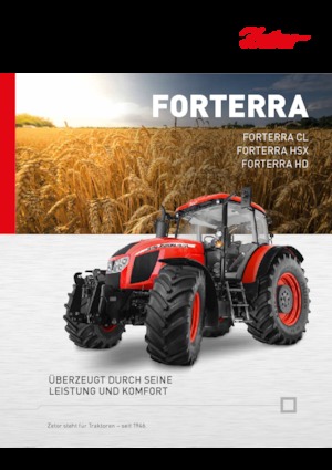 Tractoare 4WD Zetor Forterra 140 HD
