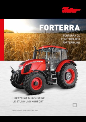 Tractoare 4WD Zetor Forterra CL 100