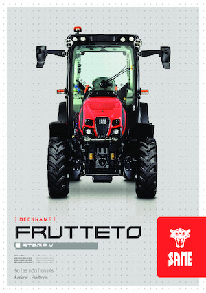 Tractoare 4WD SAME Frutteto 100 