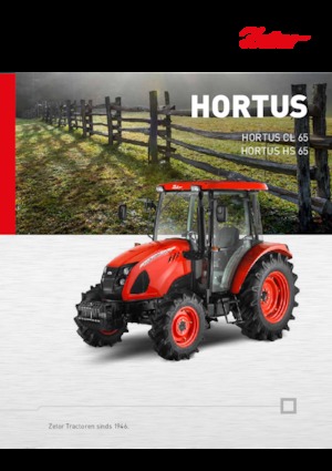 Tractoare 4WD Zetor Hortus HS 65