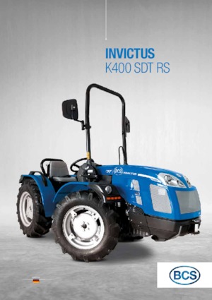 Tractoare 4WD BCS Invictus K400 SDT RS