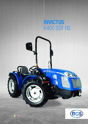 Tractoare 4WD BCS Invictus K400 SDT RS
