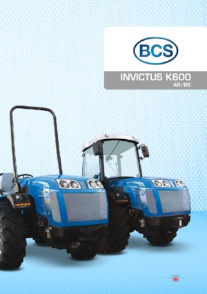 Tractoare 4WD BCS Invictus K600 RS