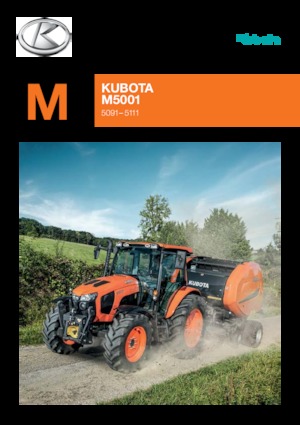 Tractoare 4WD Kubota M5091