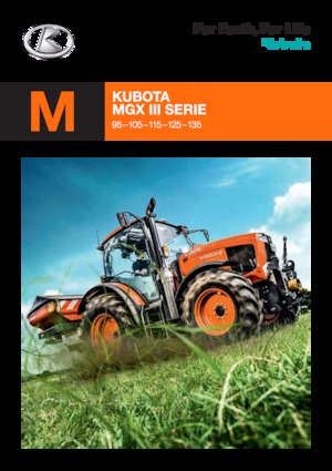 Tractoare 4WD Kubota M 95 GX III